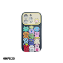 HHPK20 Casing Ponsel Motif Monster Kecil yang Lucu 