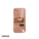 Casing Ponsel 3D HHPK28 Warna Pink 