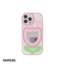 Casing Ponsel HHPK48 dengan Finishing Mengkilap Motif Tulip 