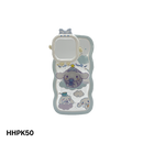 Casing Ponsel HHPK50 Cinamoroll dengan Tepi Bergelombang 