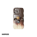 Casing Ponsel HHPK55 dengan Motif Kopi Timbul 3D 