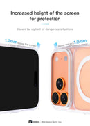 Casing Transparan MagSafe untuk iPhone 