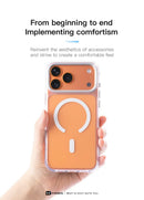 Casing Transparan MagSafe untuk iPhone 