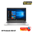 HP Probook 450 G7 15.6" HD i5 - 10210U/ 8GB RAM/ 512GB SSD BPTN Kondisi Seperti Baru 