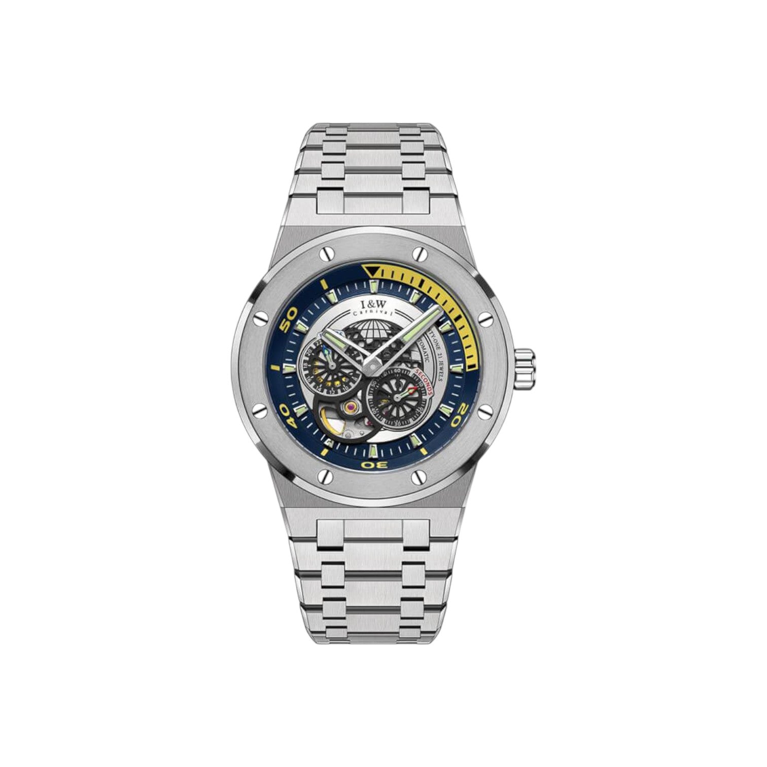 Jam Tangan Mekanik I&W Carnival Bumblebee IW619 