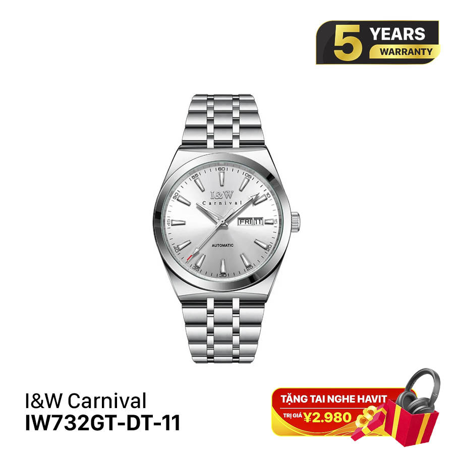 Jam Tangan Mekanik I&W Carnival Extraordinary Master IW732G 