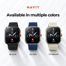 Apple Watch Series 11 GPS 46mm Kotak Asli Casing Aluminium Space Gray / Tali Olahraga Neon Kuning 