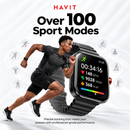 Apple Watch Series 11 GPS 46mm Kotak Asli Casing Aluminium Space Gray / Tali Olahraga Neon Kuning 