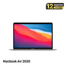 MacBook Air 2020 13.3" Space Gray M1/8GB/256GB Baterai 99% Siklus Pengisian Daya 93% BPTN 