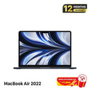Macbook Air 2022 13.6 inci Midnight M2/ RAM 8GB/ SSD 512GB Kondisi 98%, Siklus Pengisian Daya 90, BPTN 