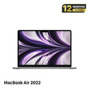 Macbook Air 2022 13.6 inci Midnight M2/ RAM 8GB/ SSD 512GB Kondisi 98%, Siklus Pengisian Daya 90, BPTN 