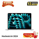 Macbook Air 2024 13.6 inci Putih Apple M3/ RAM 8GB/ SSD 256GB Kondisi 98% (sudah diisi daya 39 kali) 