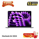Macbook Air 2024 13.6 inci Putih Apple M3/ RAM 8GB/ SSD 256GB Kondisi 98% (sudah diisi daya 39 kali) 