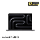 Macbook Pro 2023 14 inci Abu-abu Apple M3/ RAM 8GB/ SSD 512GB Baterai 98% (Sudah diisi daya 47 kali) BPTA Seperti Baru 