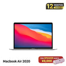 Macbook Air 2020 13.3 inci Abu-abu Intel Core i3/ RAM 8GB/ SSD 256GB Kondisi 98%, Fullbox, Sudah diisi daya 41 kali, BPTN 