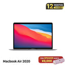 MacBook Air 2020 13.3" Space Gray M1/8GB/256GB Baterai 99% Siklus Pengisian Daya 93% BPTN 