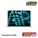 Macbook Air 2025 13.6" Sky Blue Apple M4/ 16GB RAM/ 256GB SSD Kondisi 99%, siklus pengisian daya 19 kali. BPTN 