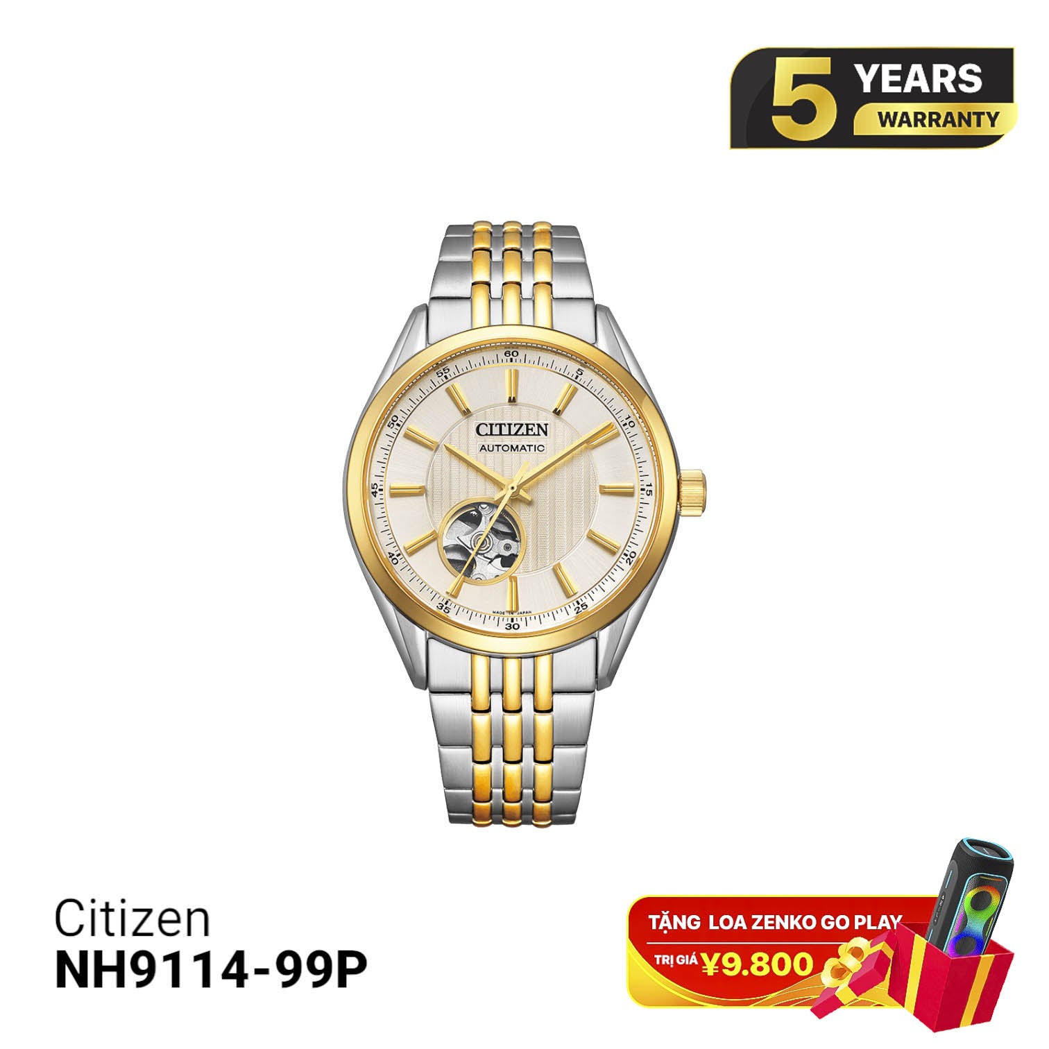 Jam tangan mekanik Citizen NH9114-99P 
