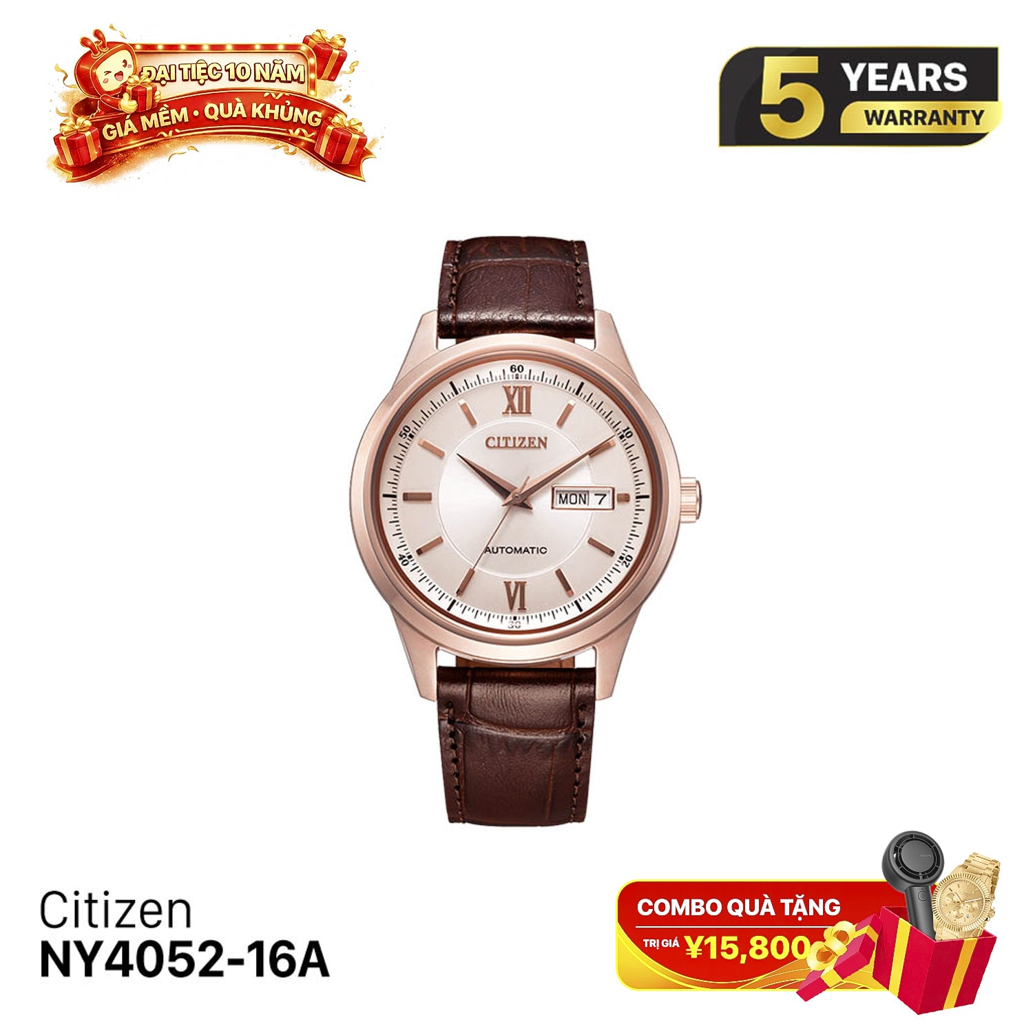 Jam Tangan Mekanik Citizen NY4052-16A - Menerima Pesanan 