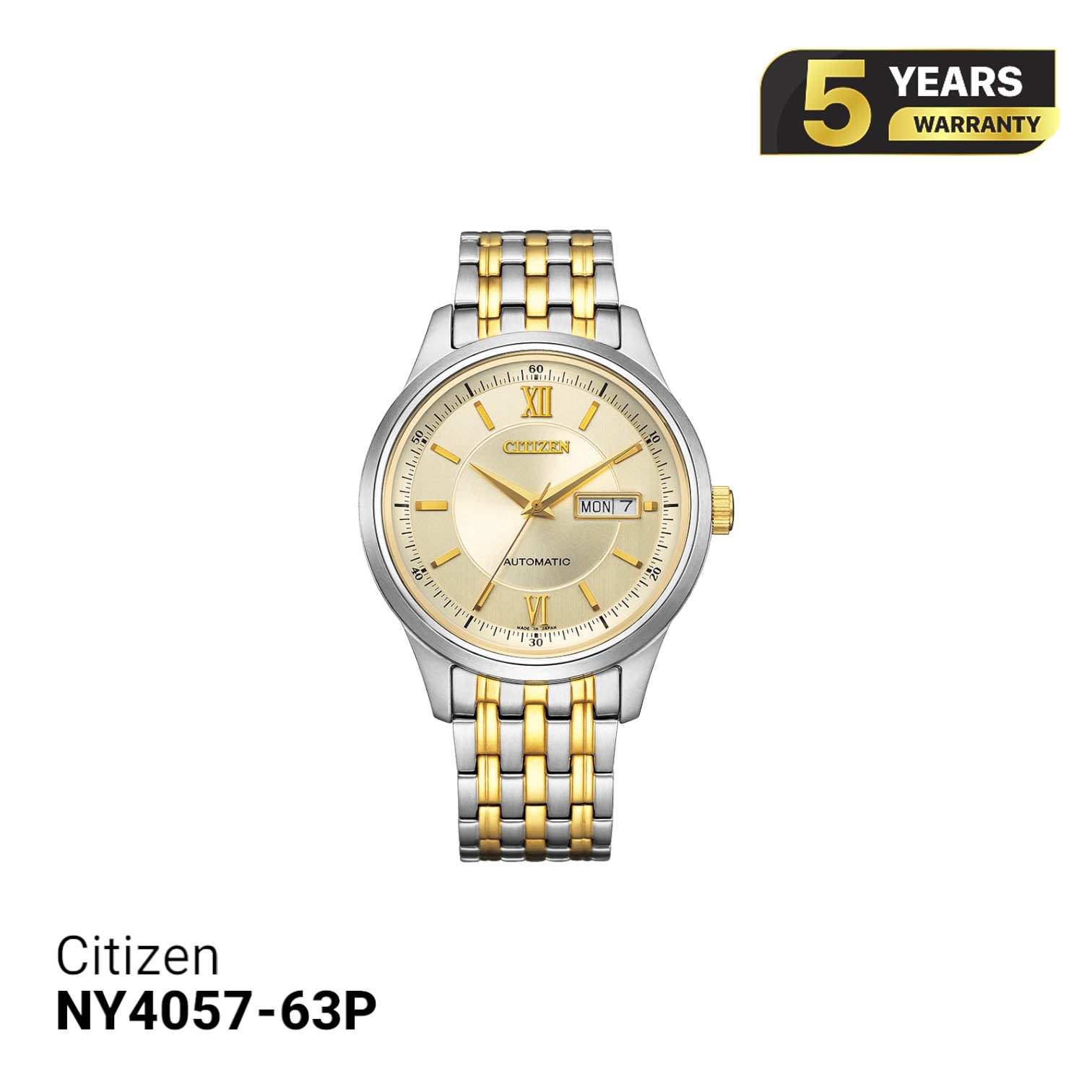 Jam tangan mekanik Citizen NY4057-63P 