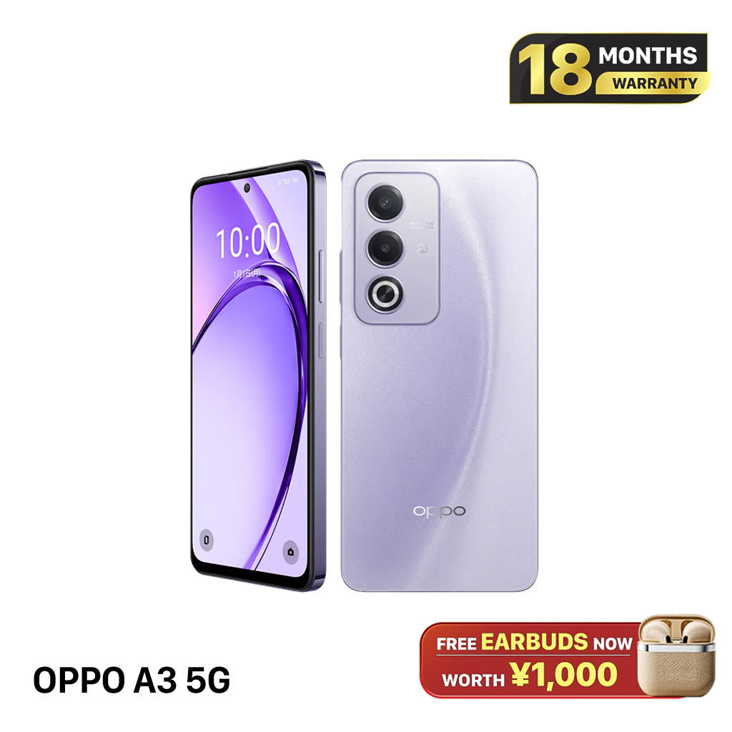 OPPO A3 5G, baru dalam kotak. 