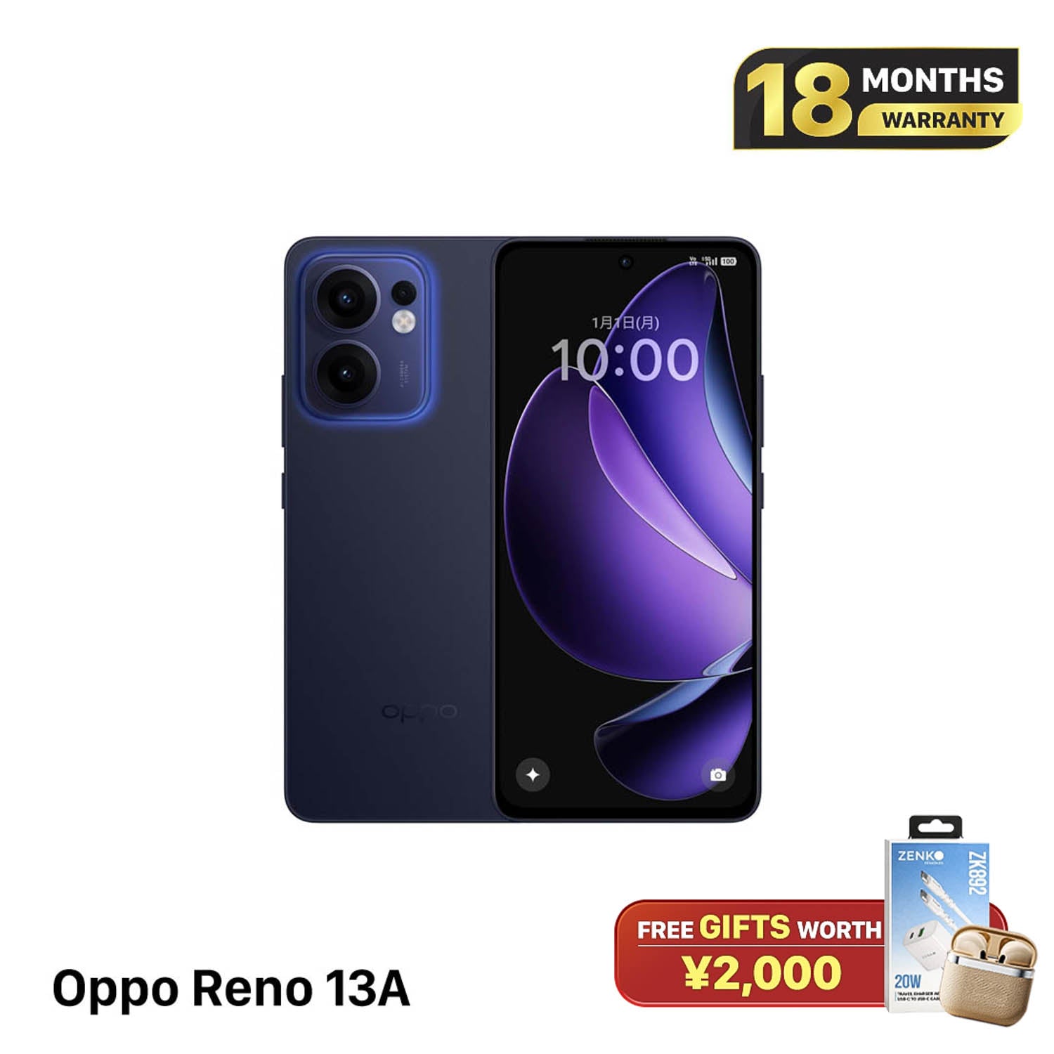 Oppo Reno 13A 100% Fullbox 