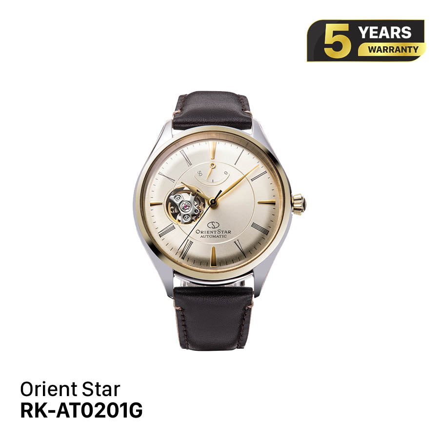 Jam Tangan Mekanik Orient Star Semi Skeleton RK-AT0201G (Versi Pasar Domestik) 