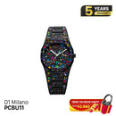 Jam Tangan Bertenaga Baterai MILANO D1 Polikarbonat PCBU11 