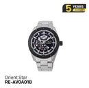 Jam Tangan Mekanik Orient Star Avant-Garde Skeleton RE-AV0A01B (Versi Internasional) 