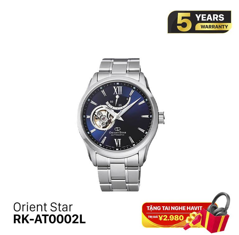 Jam Tangan Mekanik Orient Star Open Heart RK-AT0002L (Versi Pasar Domestik) 