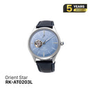 Jam Tangan Mekanik Orient Star Semi Skeleton RK-AT0203L (Versi Pasar Domestik) - Barang Pajangan 