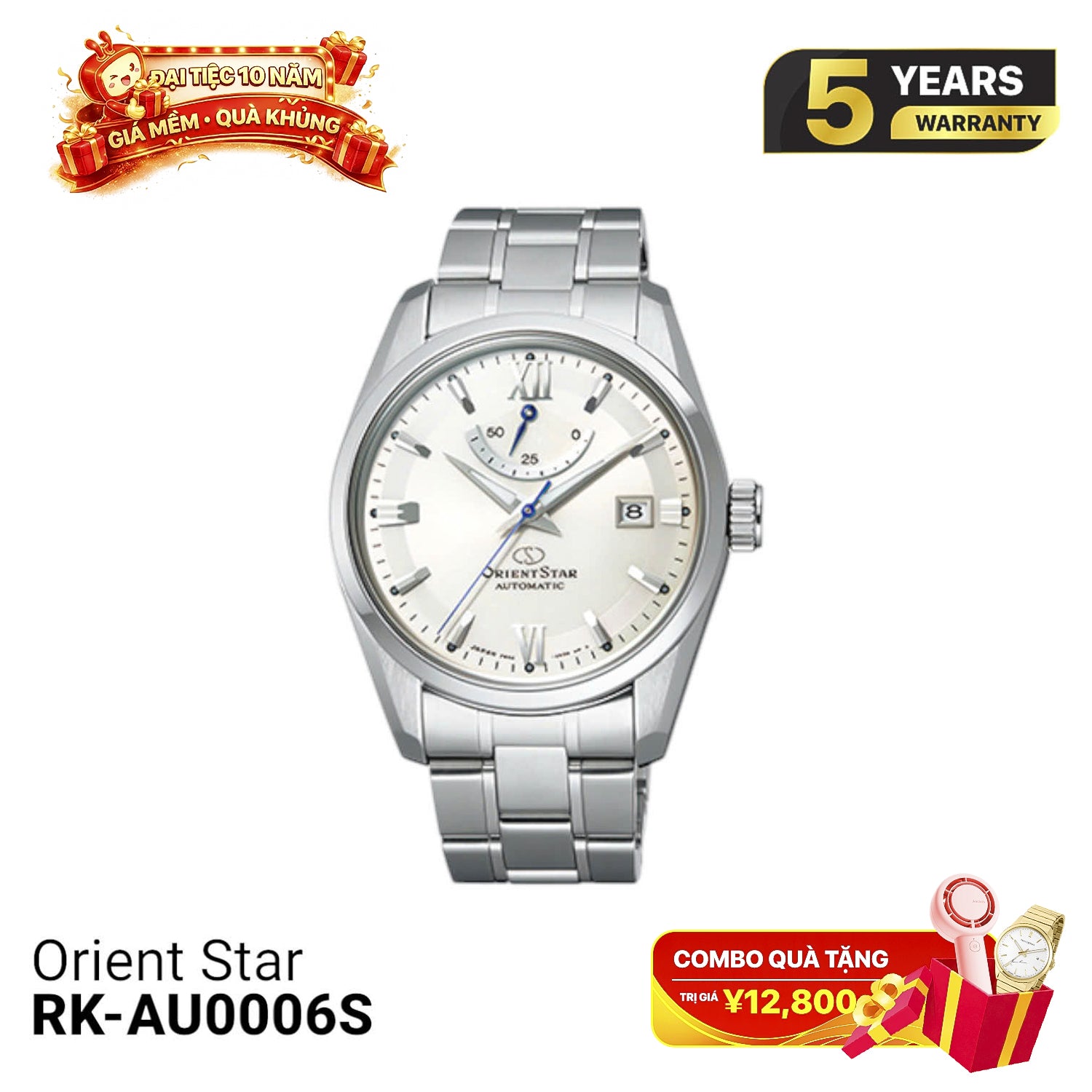 Jam Tangan Mekanik Orient Star Standard RK-AU0006S (Versi Pasar Domestik) 