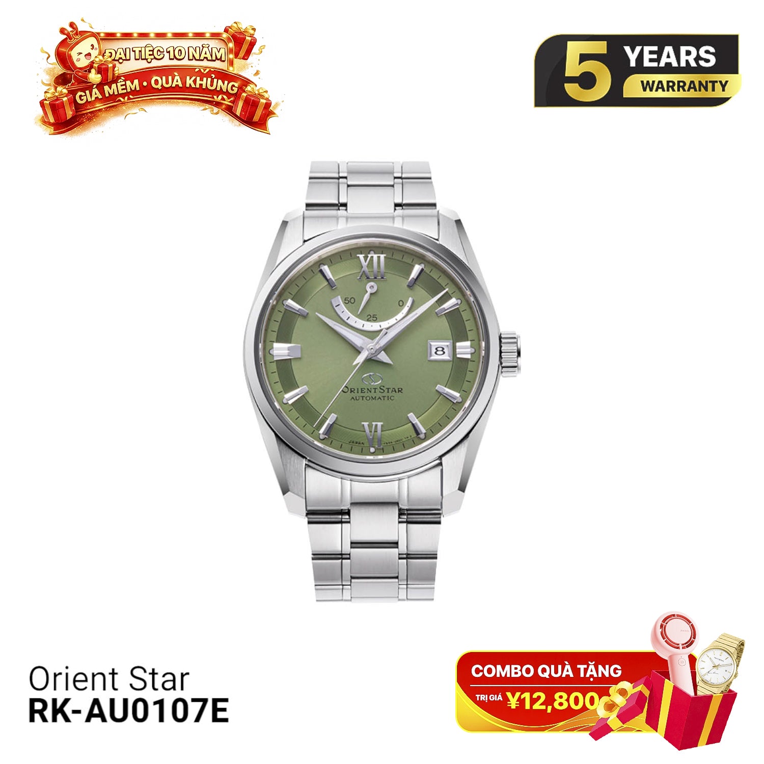 Jam Tangan Mekanik Orient Star Standard RK-AU0107E (Versi Pasar Domestik) 