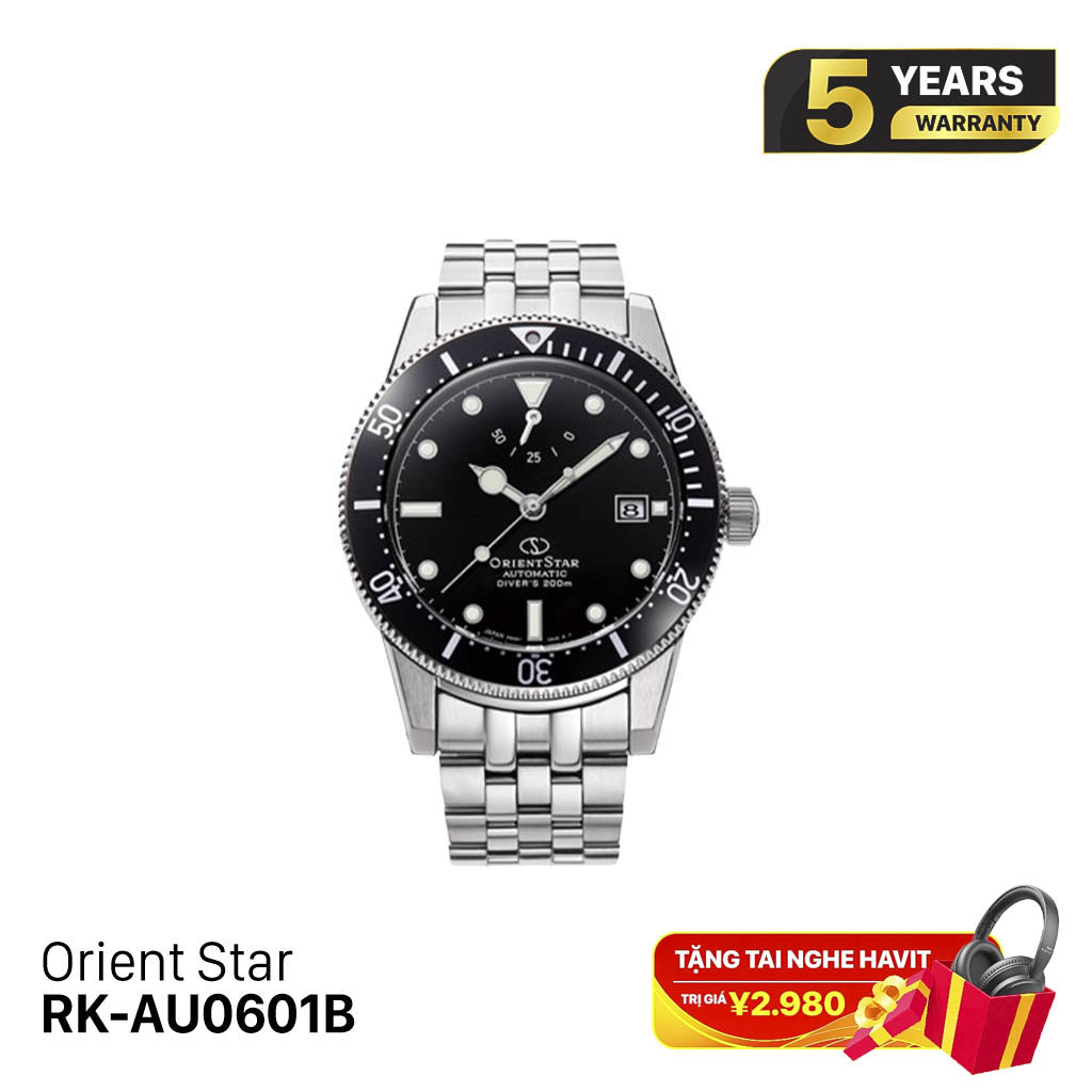 Jam Tangan Mekanik Orient Star Diver 1964 Edisi ke-2 F6 Tanggal 200m RK-AU0601B - (Versi Pasar Domestik) - Menerima Pesanan 