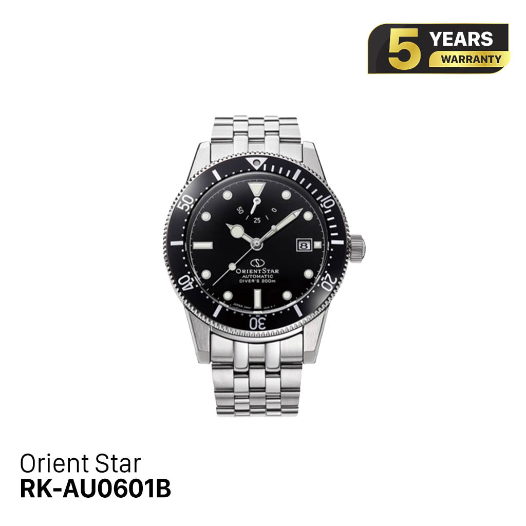 Jam Tangan Mekanik Orient Star Diver 1964 Edisi ke-2 F6 Tanggal 200m RK-AU0601B - (Versi Pasar Domestik) - Menerima Pesanan 
