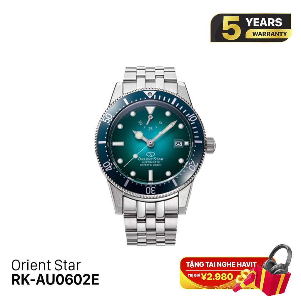 Jam Tangan Mekanik Orient Star Diver 1964 Edisi ke-2 F6, Tanggal, Tahan Air 200m, RK-AU0602E - (Versi Pasar Domestik) - Menerima Pesanan 