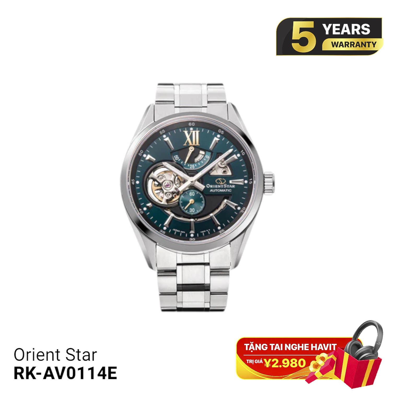 Jam Tangan Mekanik Orient Star Joker RK-AV0114E - (Versi Domestik) 