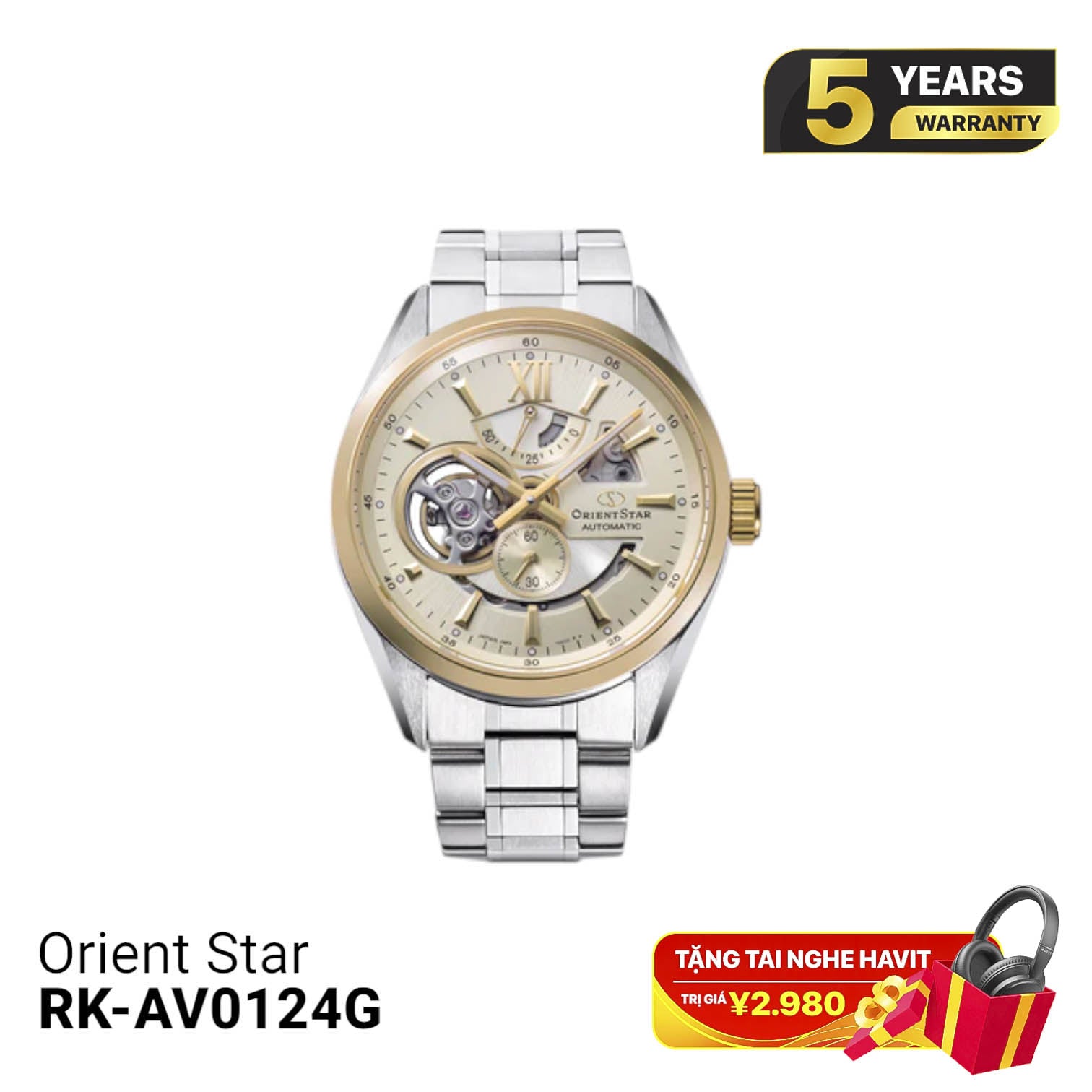Jam Tangan Mekanik Orient Star Joker RK-AV0124G (Versi Domestik) 