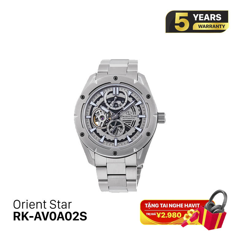 Jam Tangan Mekanik Orient Star Avant-Garde Skeleton RK-AV0A02S (Versi Pasar Domestik) - Menerima Pesanan 