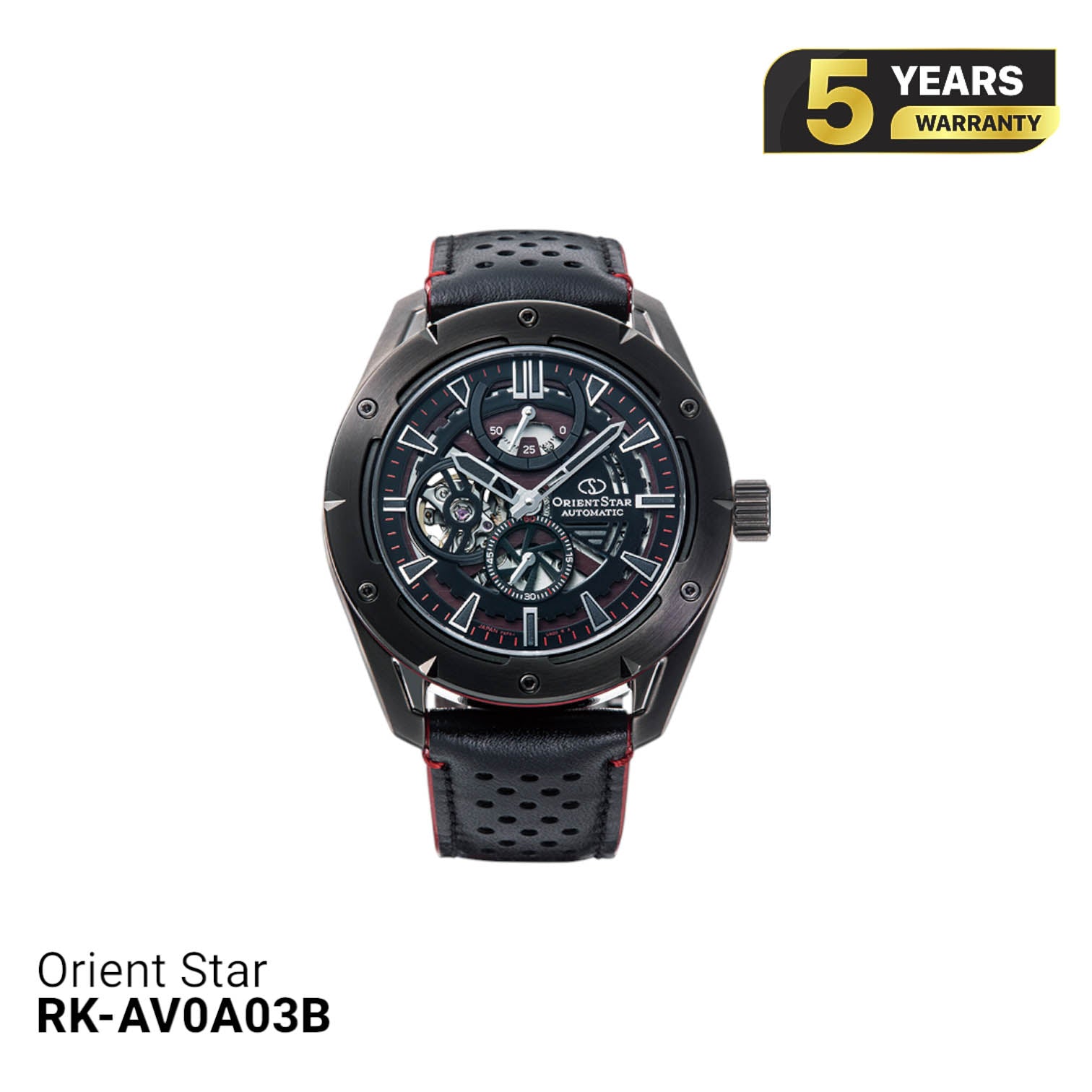 Jam Tangan Mekanik Orient Star Avant-Garde Skeleton RK-AV0A03B (Versi Pasar Domestik) - Menerima Pesanan 