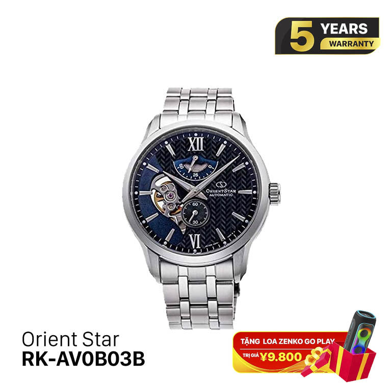 Jam Tangan Mekanik Skeleton Berlapis Orient Star RK-AV0B03B (Versi Pasar Domestik) 