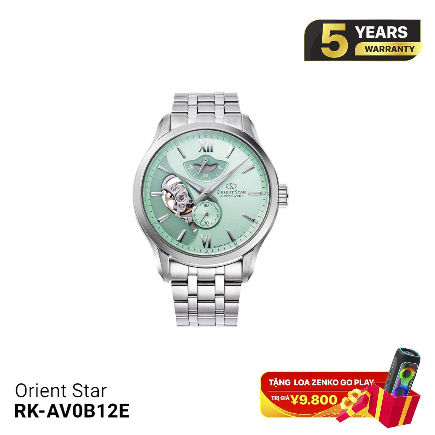 Jam Tangan Mekanik Orient Star Layered Skeleton RK-AV0B12E - Edisi Terbatas (400 buah) 