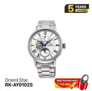 Orient Star Mechanical Moon Phase RK-AY0102S (Versi Pasar Domestik) - Menerima Pesanan 