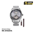 Orient Star Mechanical Moon Phase M34 F7 RK-AY0201A (Versi domestik) 