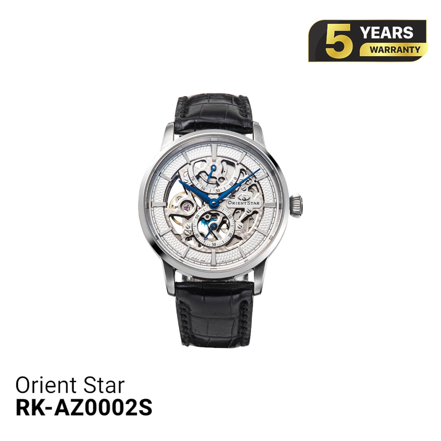 Jam Tangan Mekanik Orient Star F8 Skeleton Penggerak Manual RK-AZ0002S - (Versi Pasar Domestik) - Menerima Pesanan 