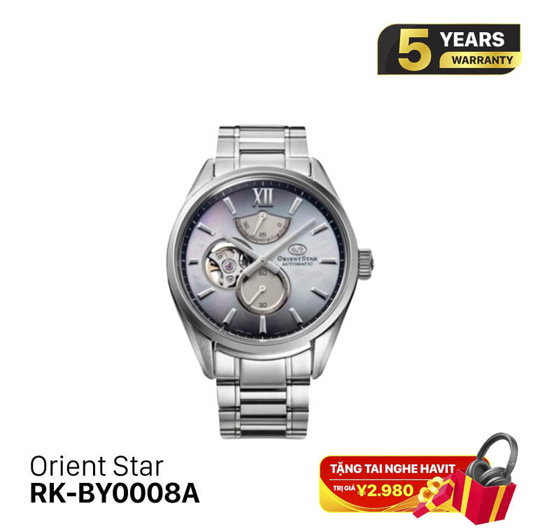 Jam Tangan Mekanik Orient Star Semi Skeleton M34 F7 Edisi Terbatas RK-BY0008A (Versi Pasar Domestik) 