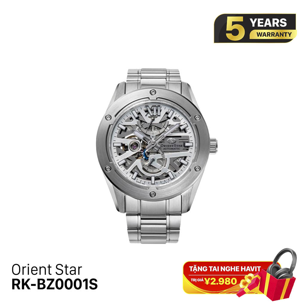 Jam Tangan Mekanik Orient Star Avant-Garde Skeleton F8 Skeleton RK-BZ0001S - (Versi Pasar Domestik) - Menerima Pesanan 