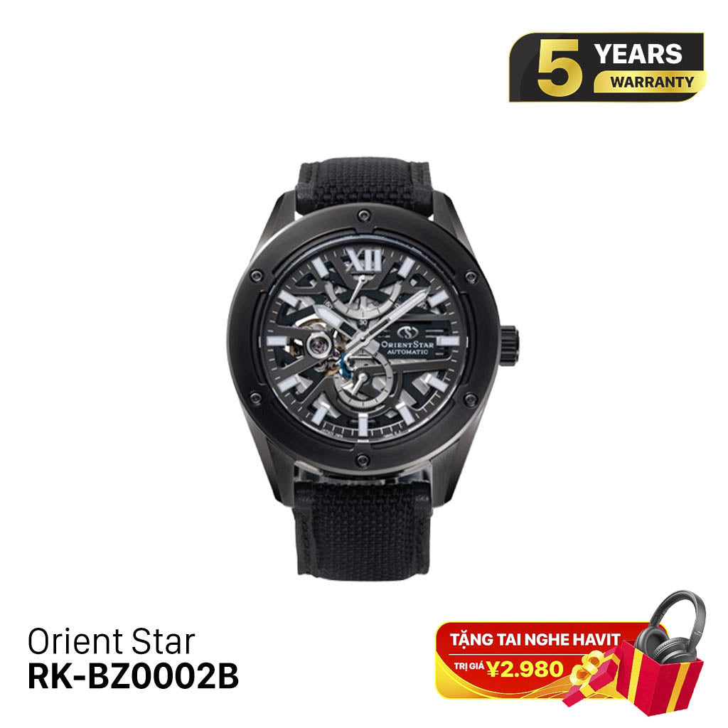 Jam Tangan Mekanik Orient Star Avant-Garde Skeleton F8 Skeleton RK-BZ0002B - (Versi Pasar Domestik) - Menerima Pesanan 