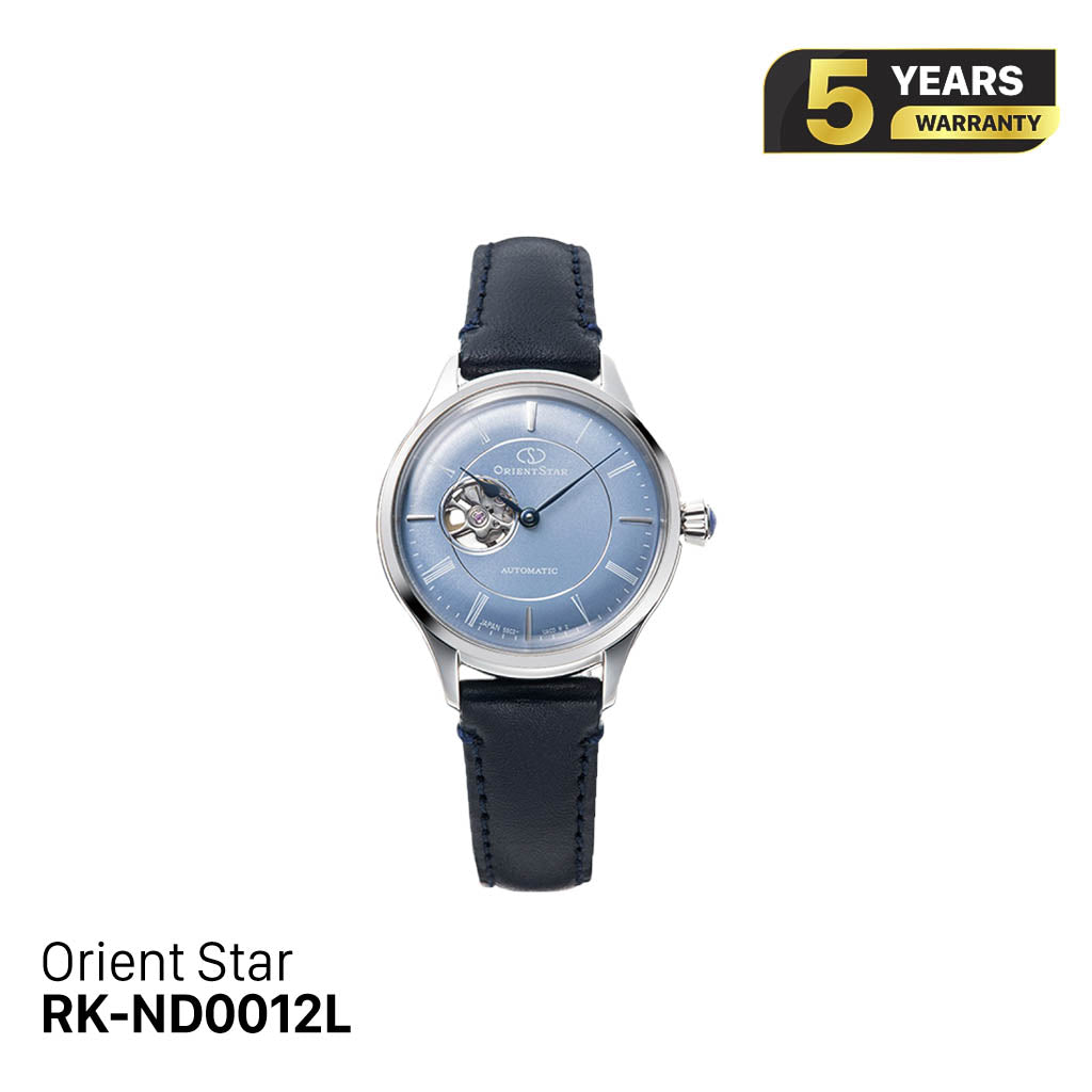 Jam Tangan Mekanik Wanita Orient Star Semi-Skeleton RK-ND0012L (Versi Pasar Domestik) 