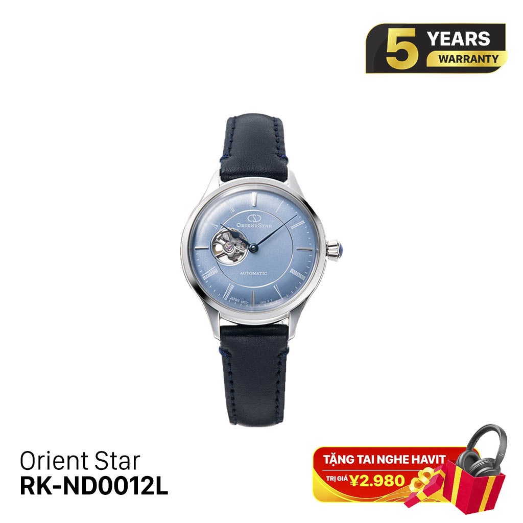 Jam Tangan Mekanik Wanita Orient Star Semi-Skeleton RK-ND0012L (Versi Pasar Domestik) 